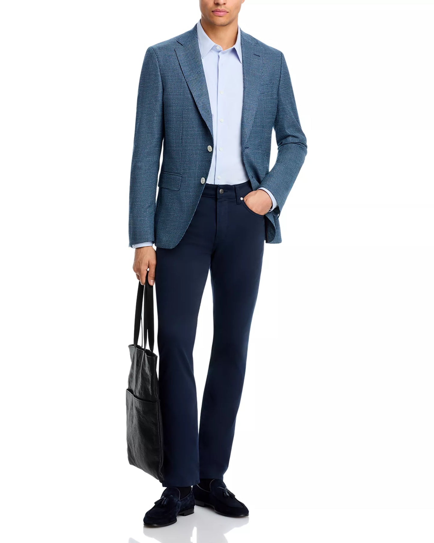 Hugo Boss Men's Slim-Fit Delaware Dream of Nile Jeans  Dark Blue W30xL32