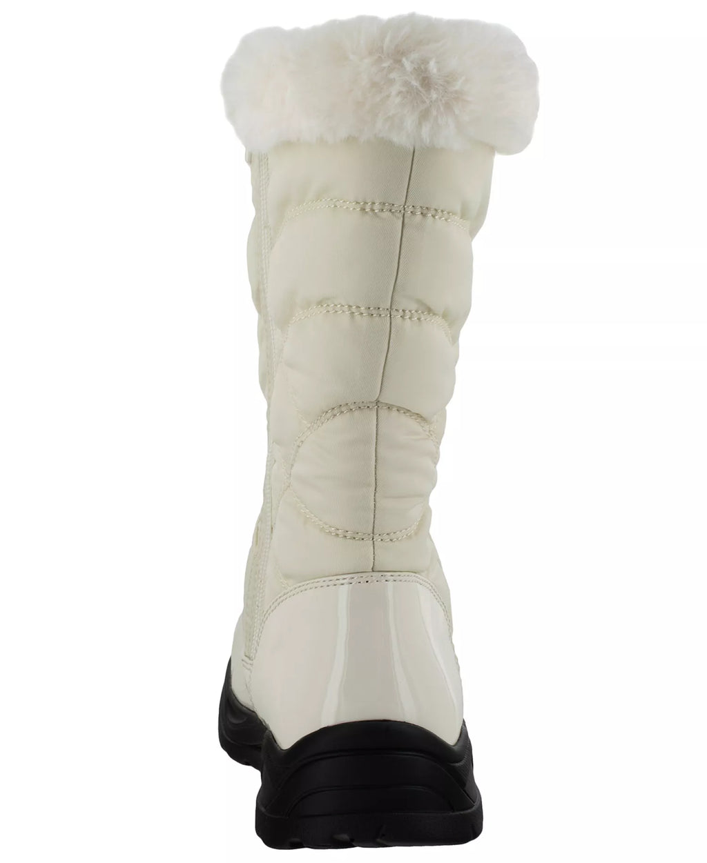 Easy Street Easy Dry by Cuddle Waterproof Boots  Winter White Size 10