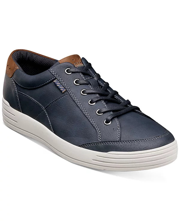 Nunn Bush Men's KORE City Walk Low-Top Sneakers  Navy Size 8W