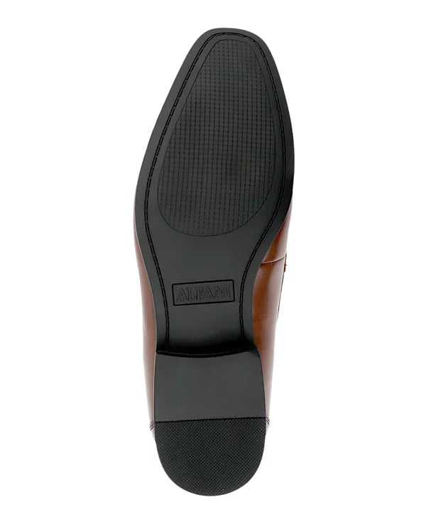 Alfani Men's Otis Bit Loafers  Cognac Size 9