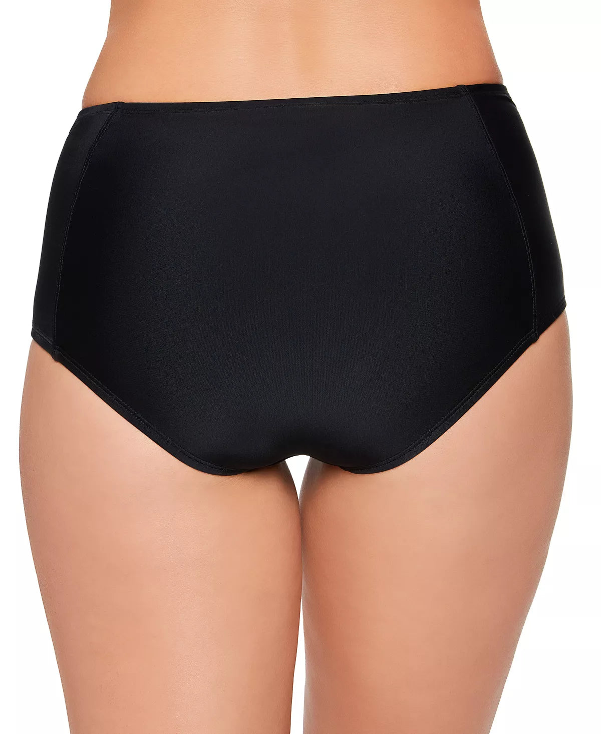 Salt Cove Juniors Solid High-Waist Bikini Bottoms  Color Black Size XS