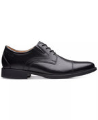 Clarks Men's Whiddon Cap-Toe Oxfords  Black Size 10.5W
