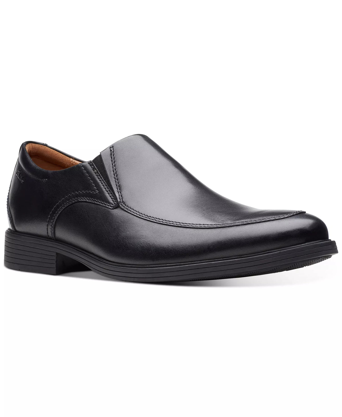 Clarks Men's Whiddon Step Loafers   Black Size 8
