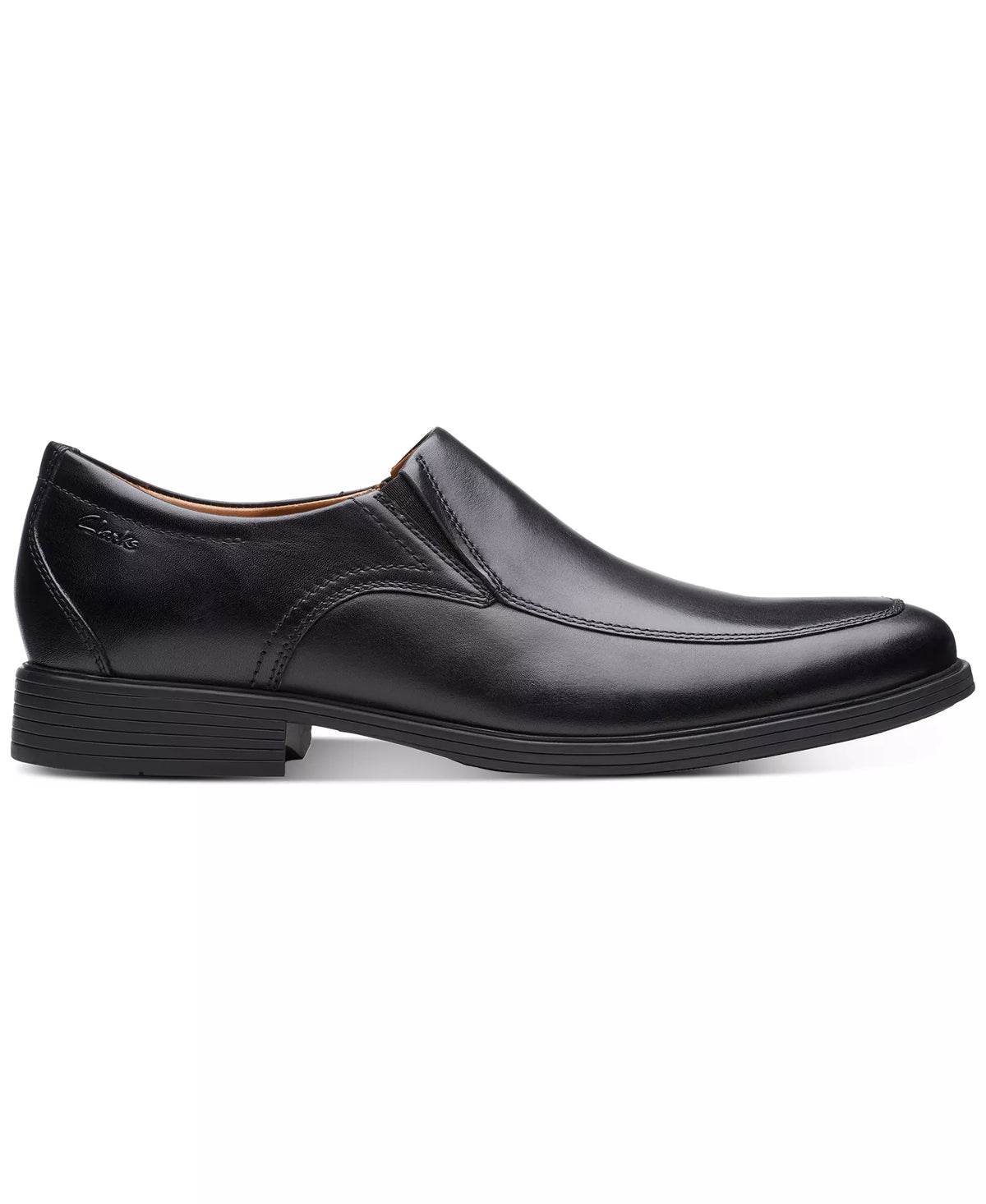 Clarks Men's Whiddon Step Loafers   Black Size 8