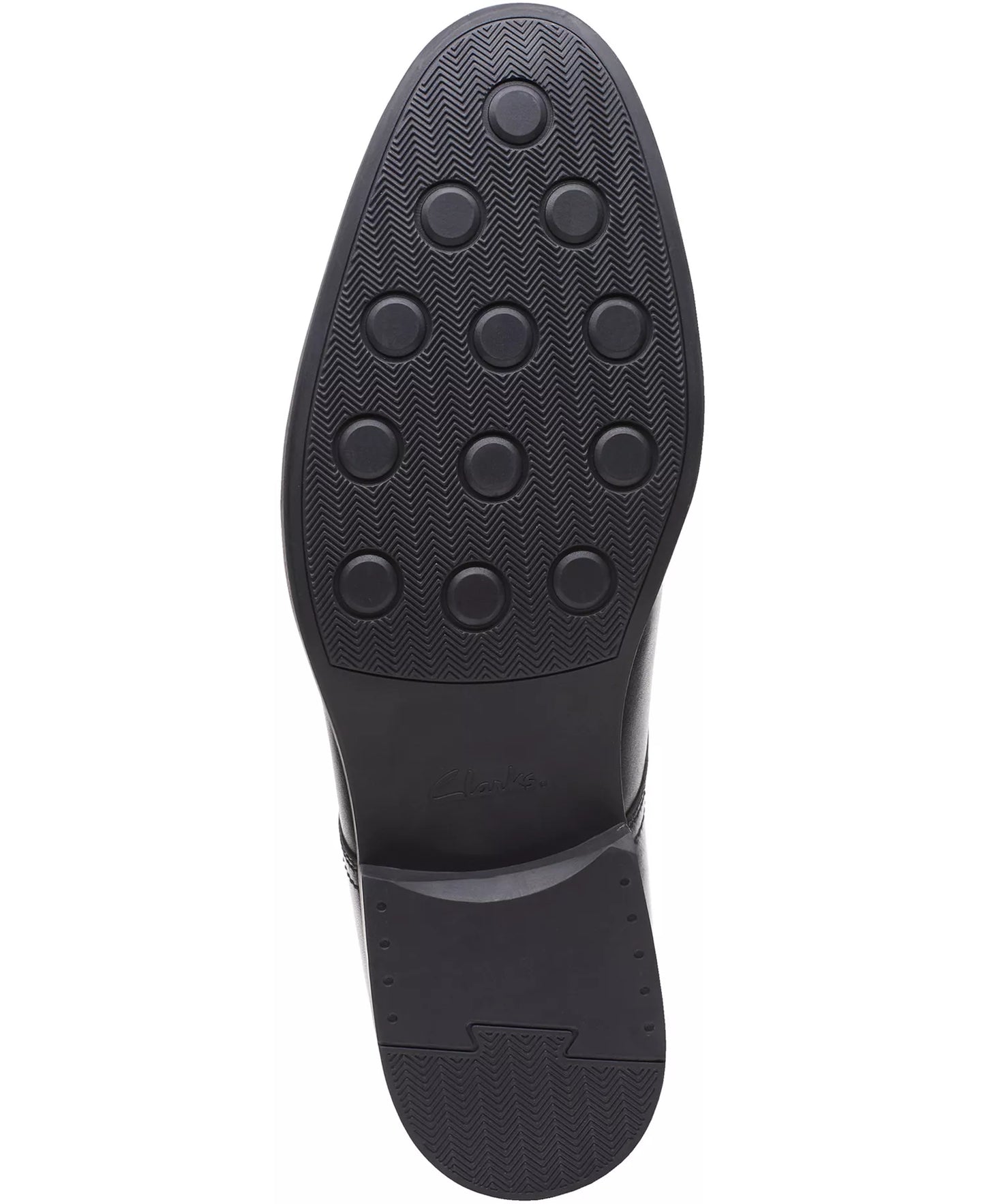 Clarks Men's Whiddon Step Loafers   Black Size 8