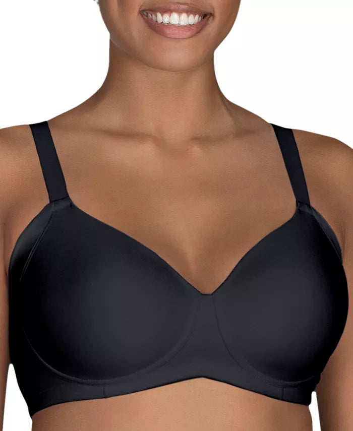 Vanity Fair Beauty Back® Full Figure Wirefree Smoother Bra  Midnight Black Size 40D
