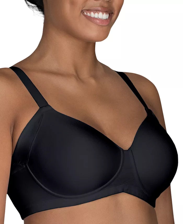Vanity Fair Beauty Back® Full Figure Wirefree Smoother Bra  Midnight Black Size 40D