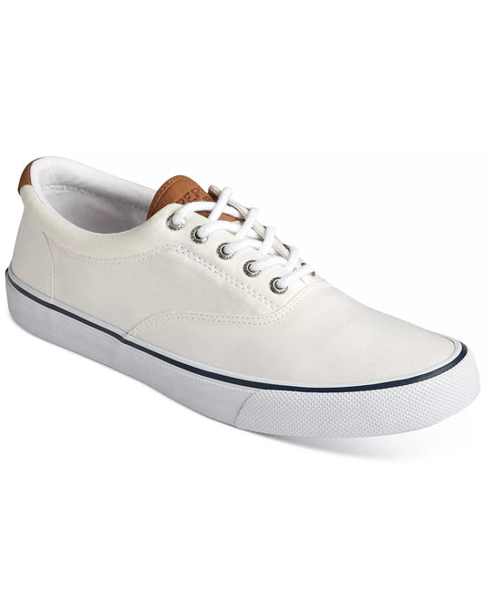 Sperry Men's Striper II CVO Core Canvas Sneakers  White Size 8