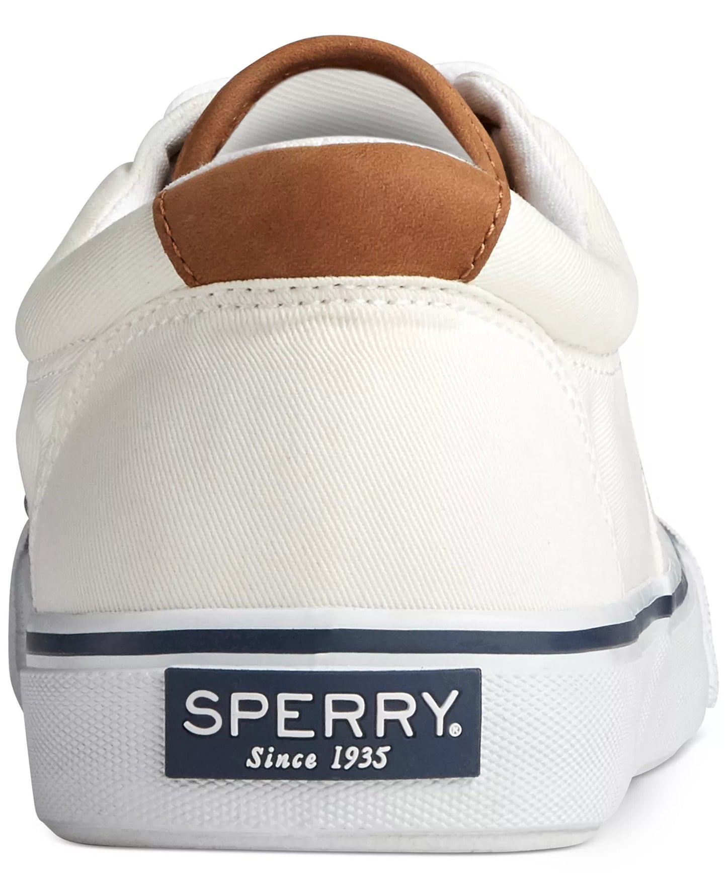Sperry Men's Striper II CVO Core Canvas Sneakers  White Size 8