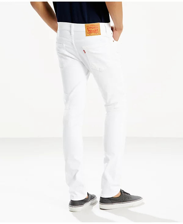 Levi's Men's 511 Flex Slim Fit Jeans  Castilleja - White W32xL30 (No Tag)