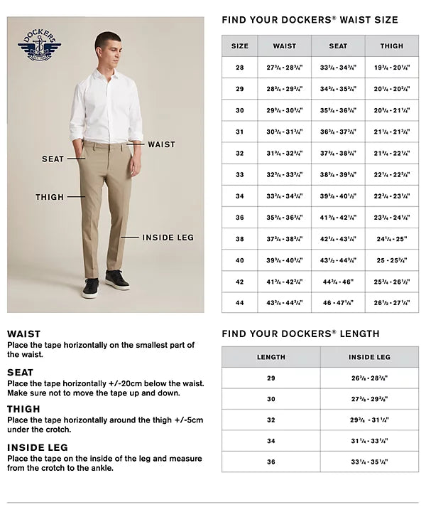 Dockers Men's Signature Classic Fit Pleated Iron Free Pants  Cloud W32xL32
