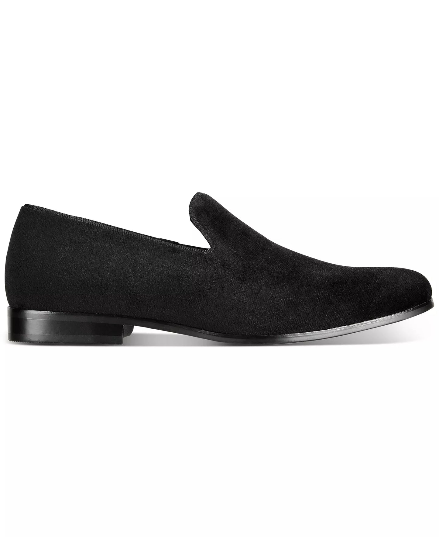 Alfani Men's Zion Smoking Slipper Loafers  Black Size 13