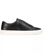 Alfani Men's Grayson Lace-Up Sneakers  Black/White Size 8.5