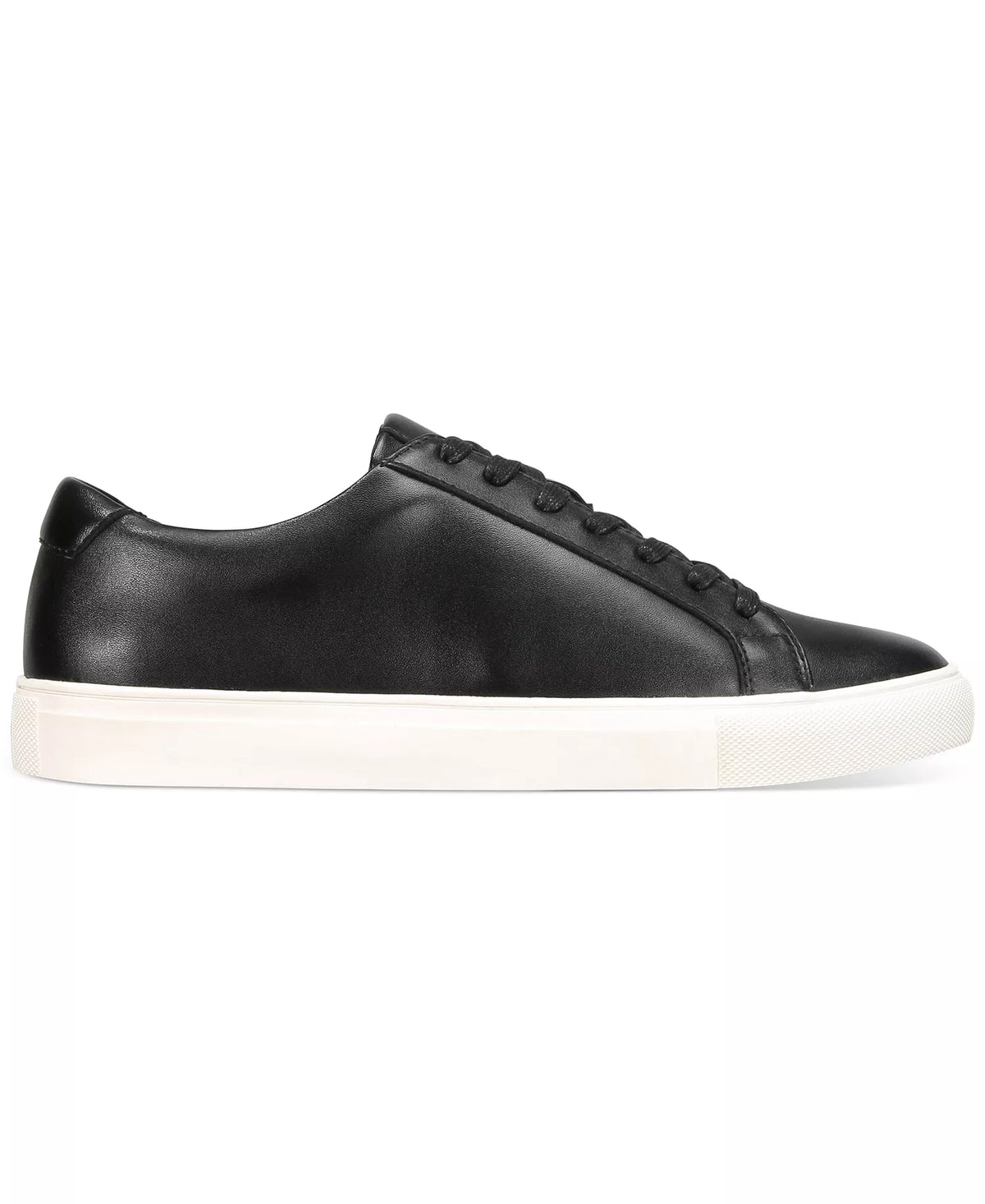 Alfani Men's Grayson Lace-Up Sneakers  Black/White Size 8.5
