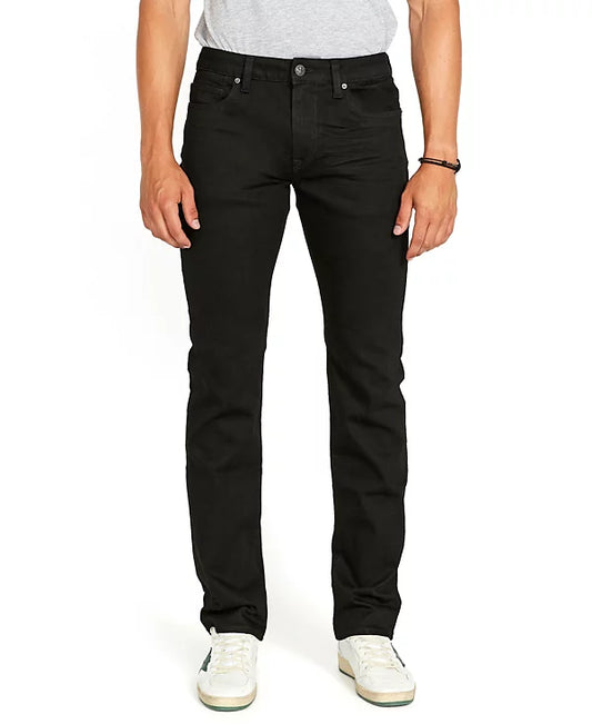 Buffalo David Bitton Men's Straight Six Stretch Jeans  Black W30xL30