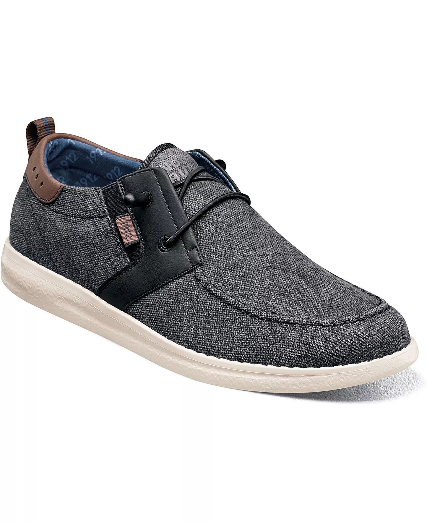 Nunn Bush Men's Brewski Moc Toe Shoes  Black Size 14