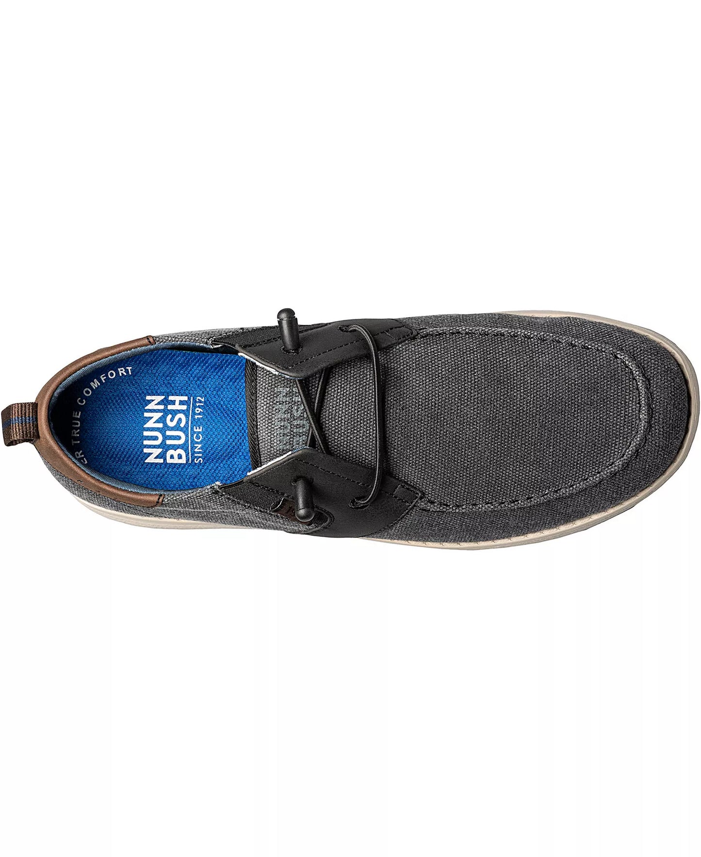 Nunn Bush Men's Brewski Moc Toe Shoes  Black Size 14