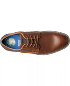 Nunn Bush Men's Circuit Plain Toe Lace-Up Oxfords  Brandy Size 10.5W