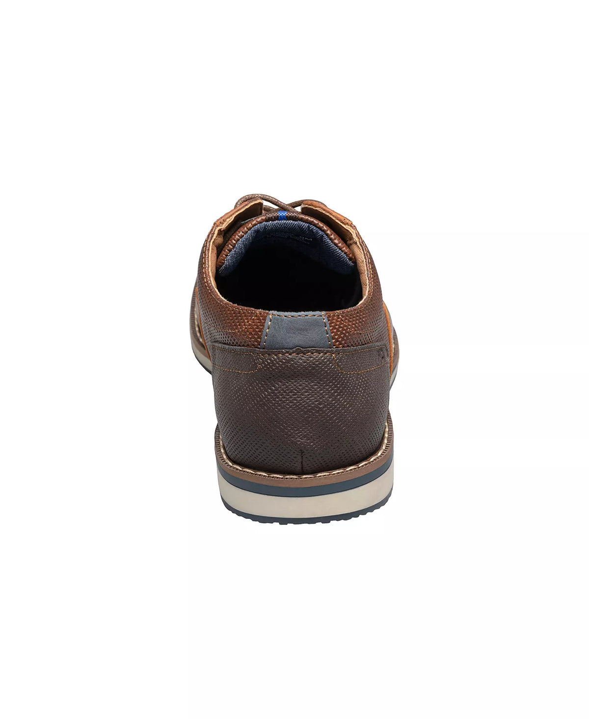 Nunn Bush Men's Circuit Plain Toe Lace-Up Oxfords  Brandy Size 10.5W