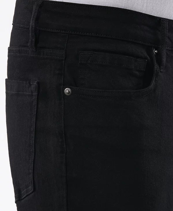 Lazer Men's Straight-Fit Jeans  Black Rinse W38xL32