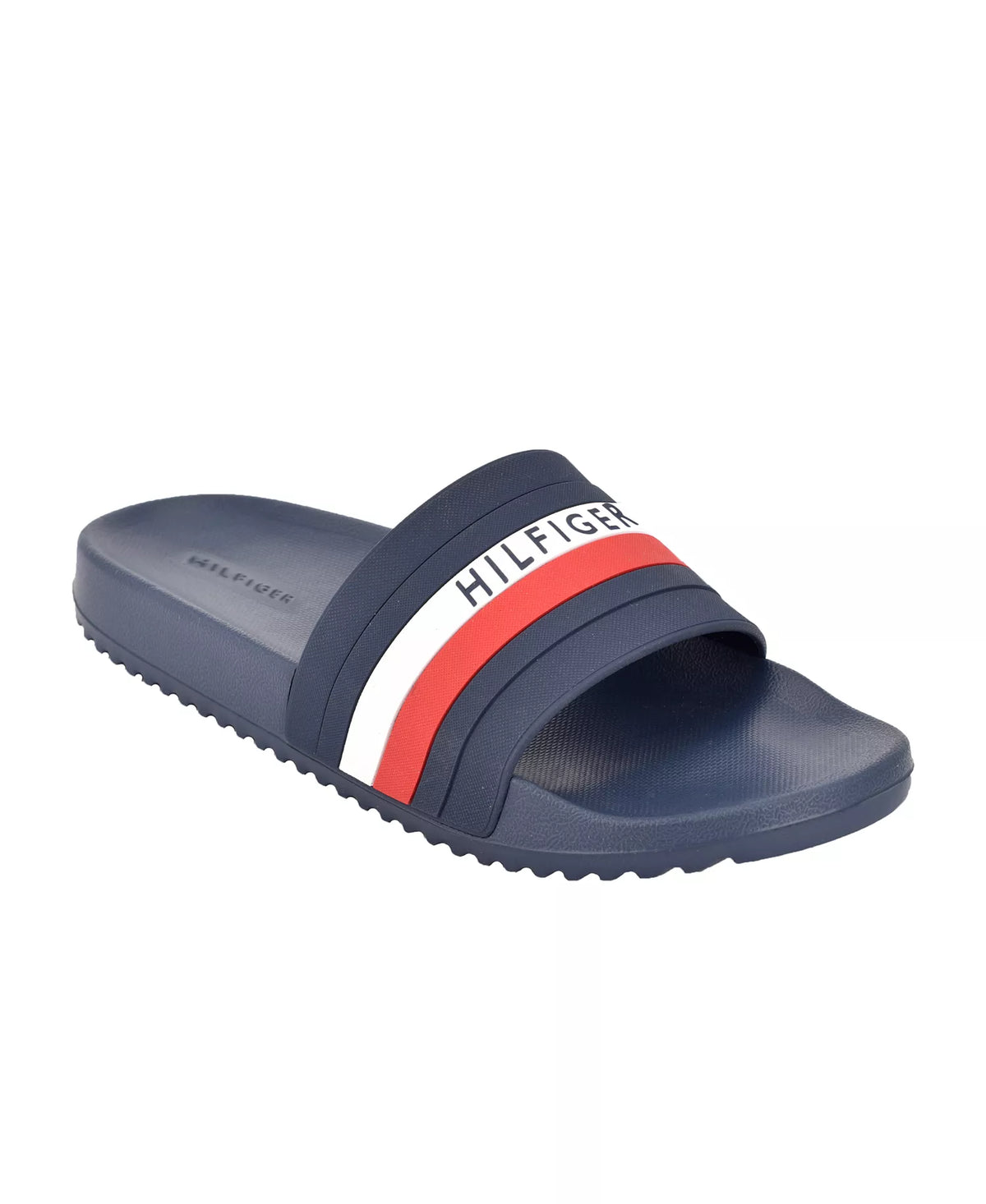 Tommy Hilfiger Men's Riker  Pool Slide Sandals  Navy Size 12