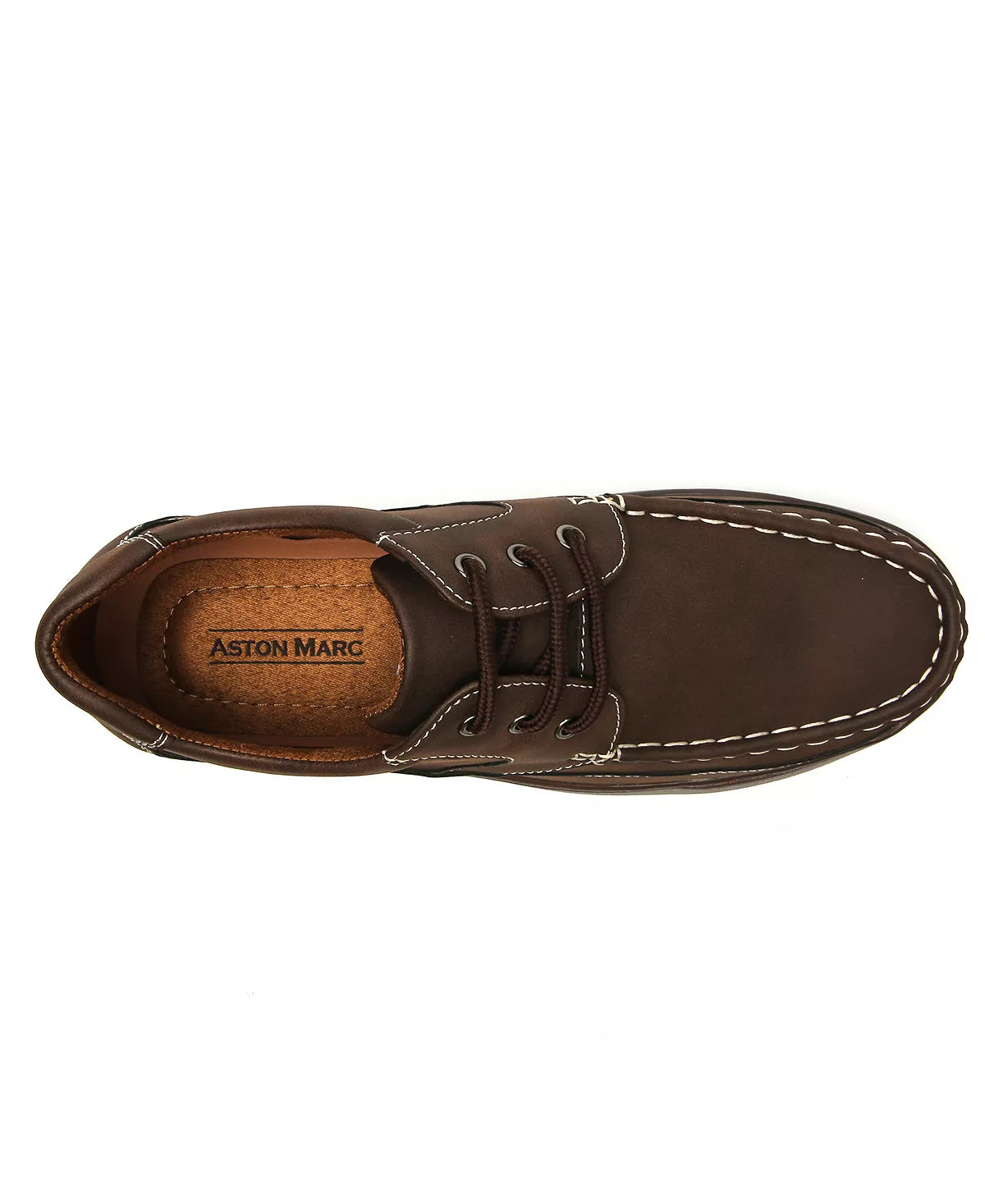 Aston Marc Men's Lace-Up Comfort Casual Shoes  Color Brown Size 9.5M