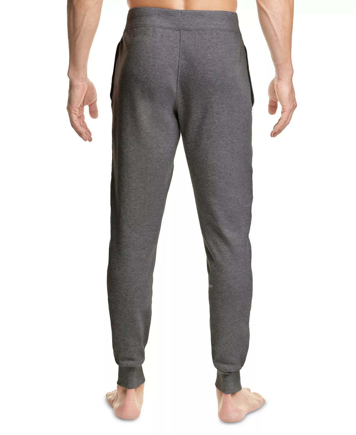 Polo Ralph Lauren Men's Waffle-Knit Sleep Jogger Pants  Color Charcoal Heather Size L