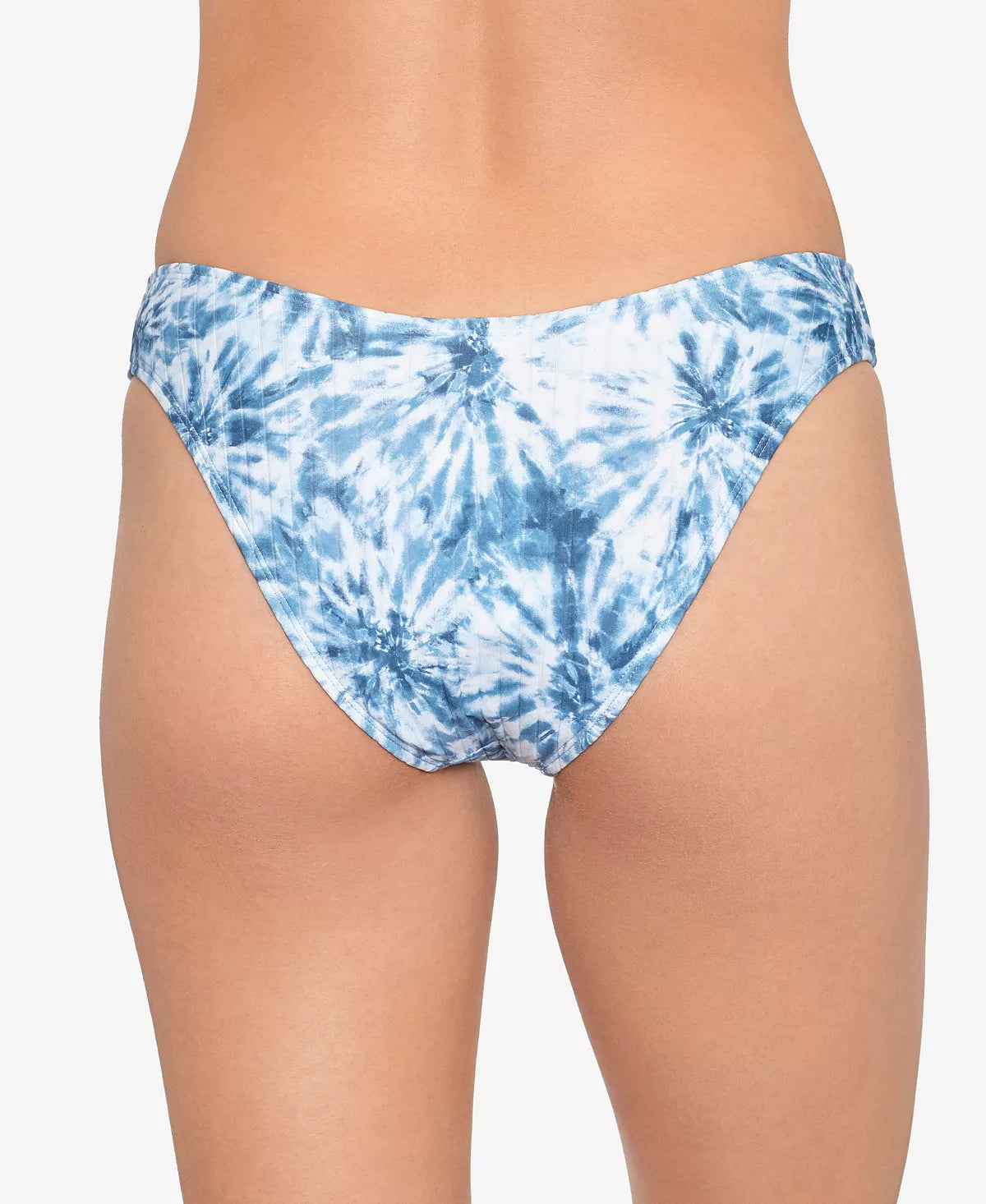 Salt Cove Juniors Tie-Dyed Ribbed Scoop Hipster Bottoms  Color Midnight Blue Size XS