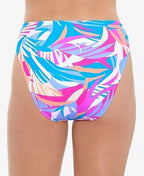 Salt + Cove Juniors Tropical Breeze High Waist Bikini Bottoms  Multicolo Size XS