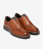 Cole Haan Men's 2.Zerogrand Laser Wingtip Oxfords   British Tan/Java Size 9W
