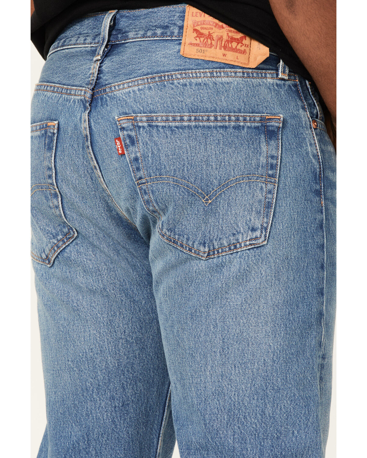 Levi's Men's 501 On My Radio Original-Fit Jeans  Medium Wash W34xL34