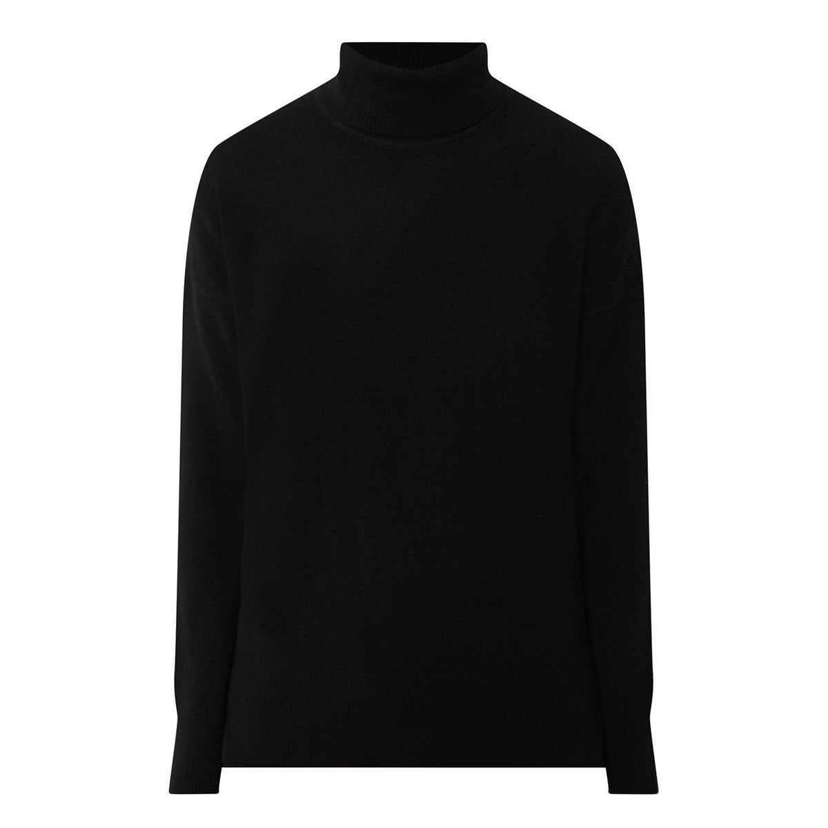 Theory Women's Karenia Turtleneck Cashmere Sweater  Color Black Size S