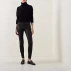 Theory Women's Karenia Turtleneck Cashmere Sweater  Color Black Size S