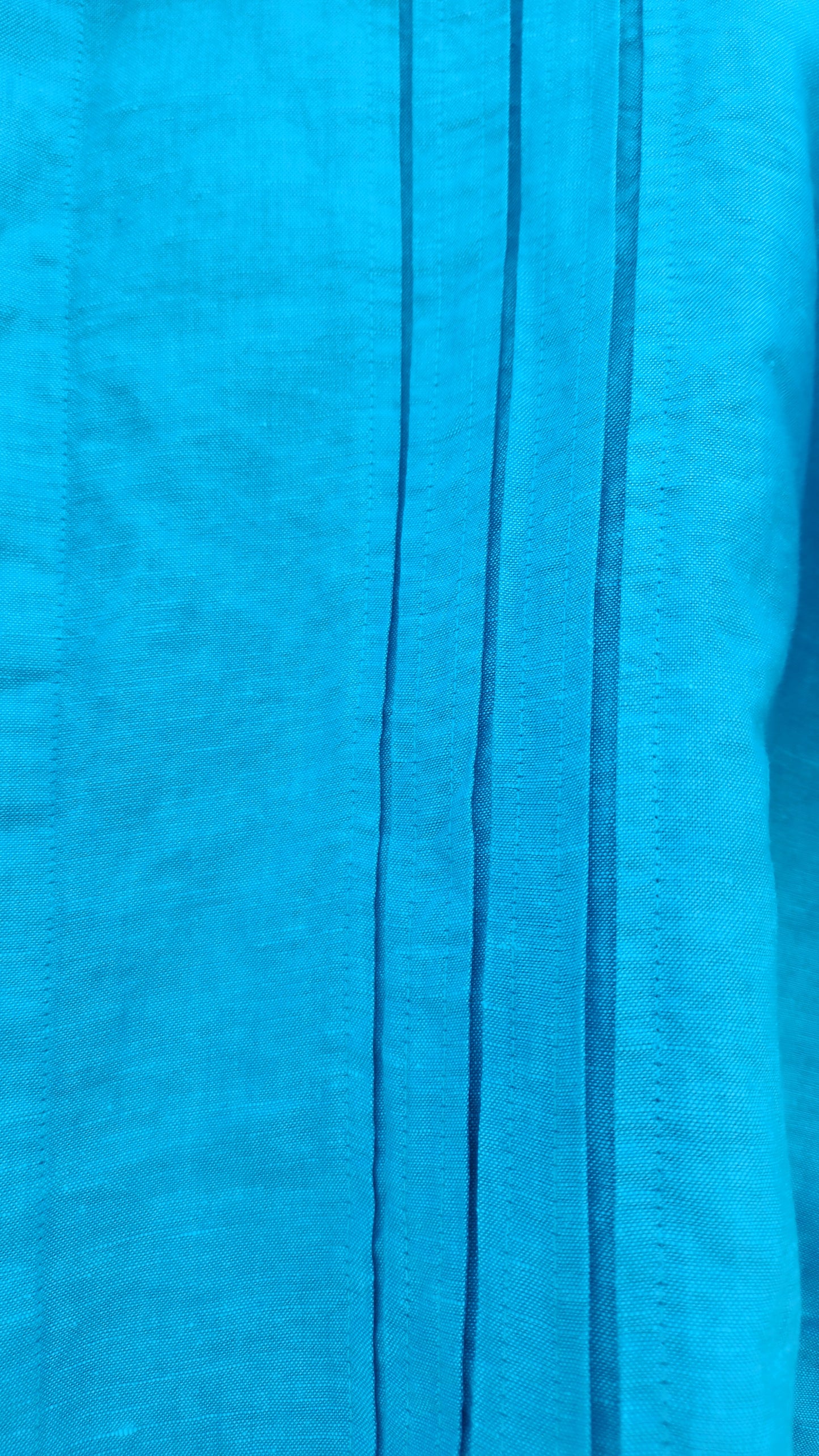 Cubavera Men's Linen Blend Short Sleeve Shirt  Color Ocean Dept Size 2XL