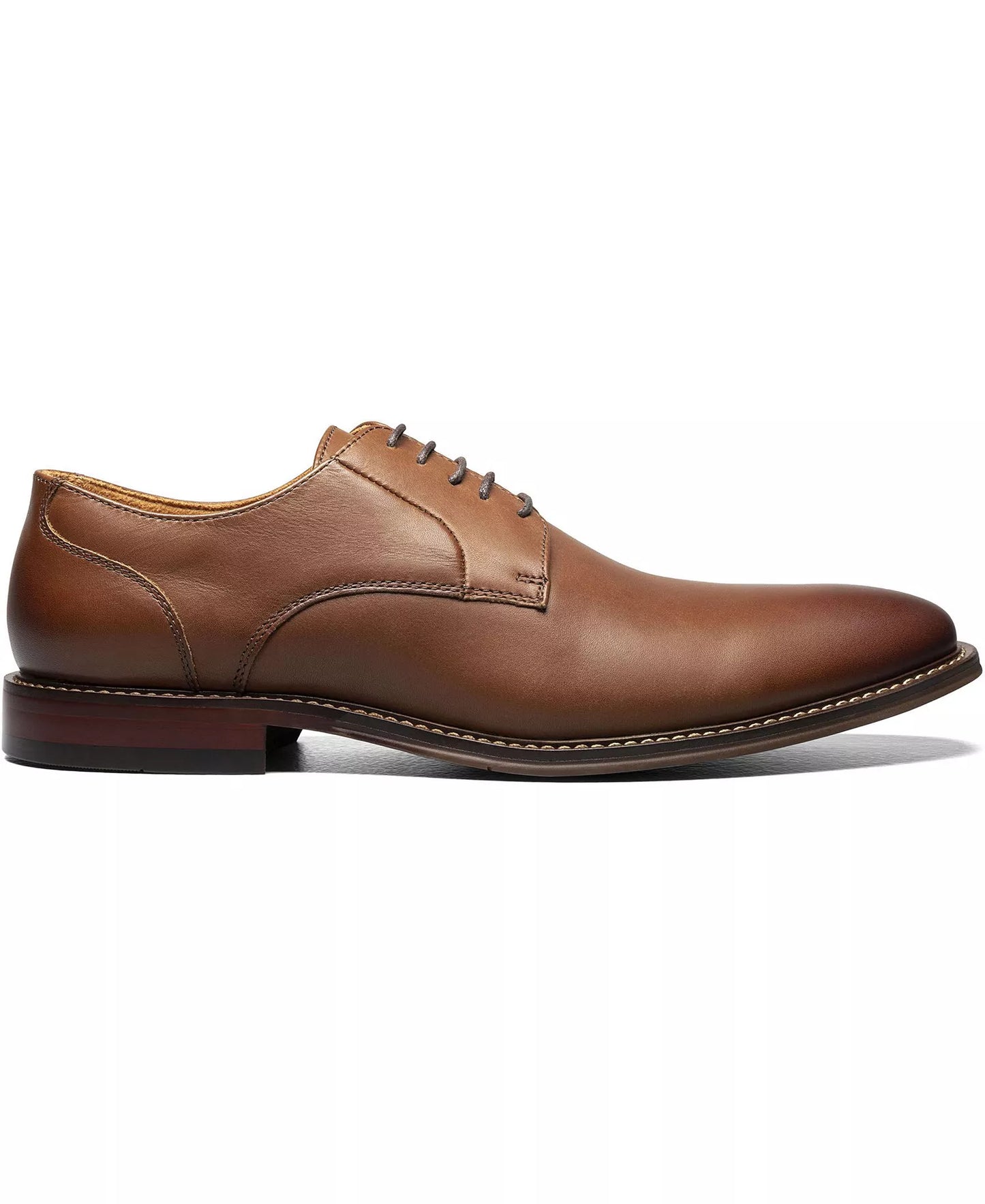 Stacy Adams Men's Marlton Plain Toe Oxford Shoes  Chocolate Size 11