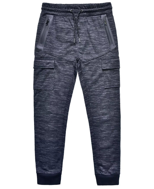 Ring of Fire Big Boys Griffin Cargo Fleece Joggers  Color Black Storm Size XL 18-20