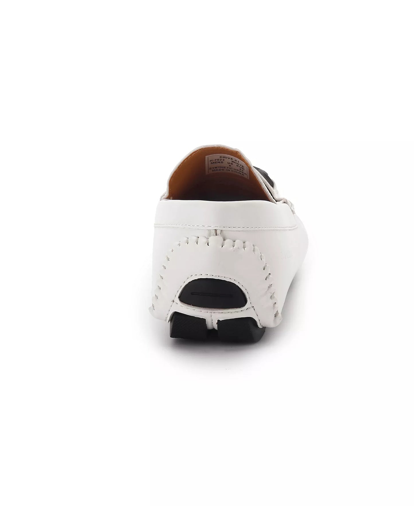 Aston Marc Men's Bit Driving Shoes  White Size 11