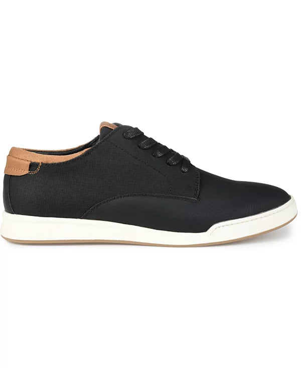 Vance Co Men's Aydon Casual Sneakers  Black Size 9W
