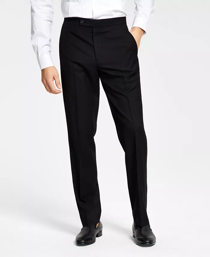 Alfani Men's Classic-Fit Stretch Tuxedo Pants  Color Black W32xL32