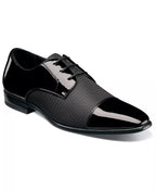 Stacy Adams Men's Pharoah Cap Toe Oxford Shoes  Black Size 12W