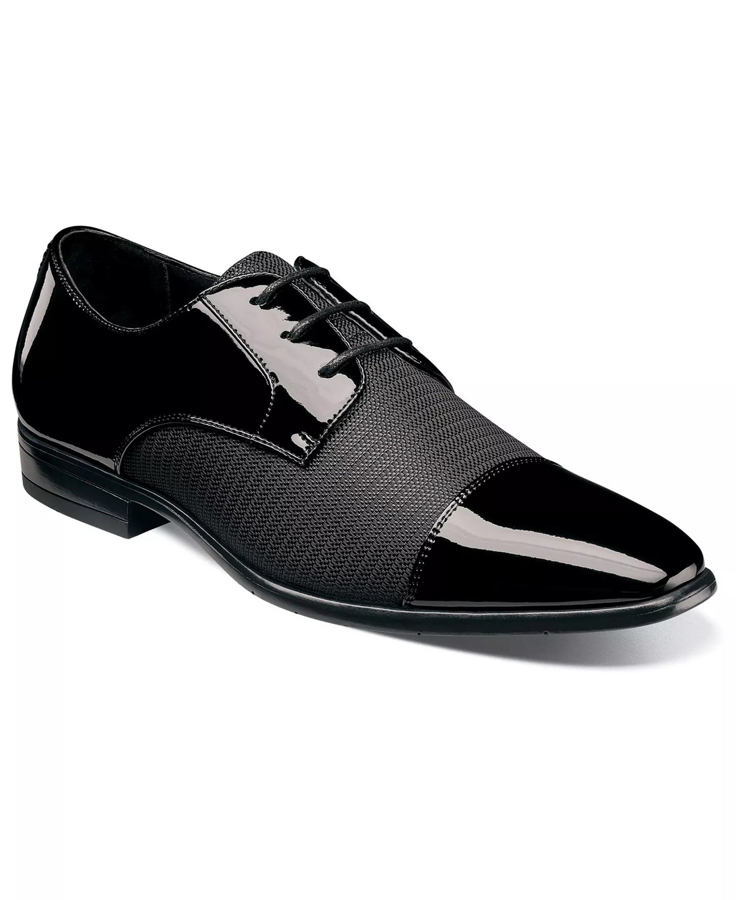 Stacy Adams Men's Pharoah Cap Toe Oxford Shoes  Black Size 8