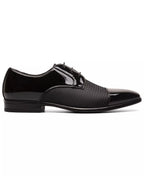 Stacy Adams Men's Pharoah Cap Toe Oxford Shoes  Black Size 12W