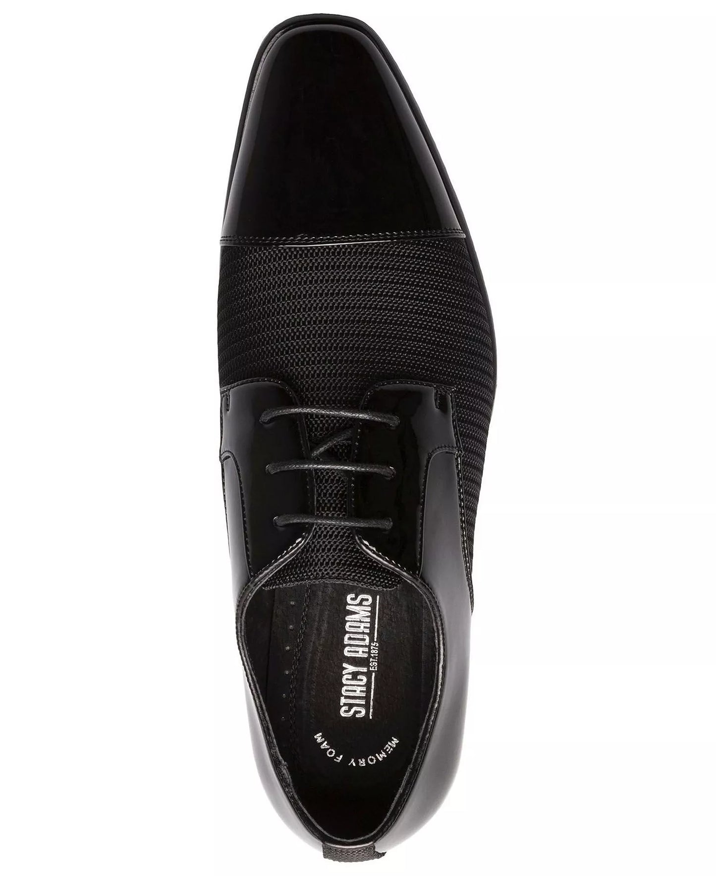Stacy Adams Men's Pharoah Cap Toe Oxford Shoes  Black Size 8