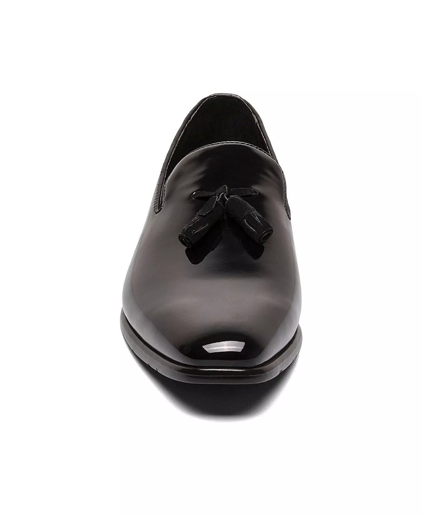 Stacy Adams Men's Phoenix Patent Leather Slip-on Loafer  Black Patent Size 7.5