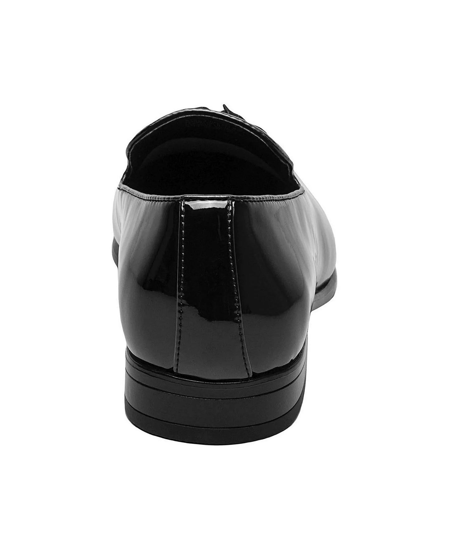 Stacy Adams Men's Phoenix Patent Leather Slip-on Loafer  Black Patent Size 7.5