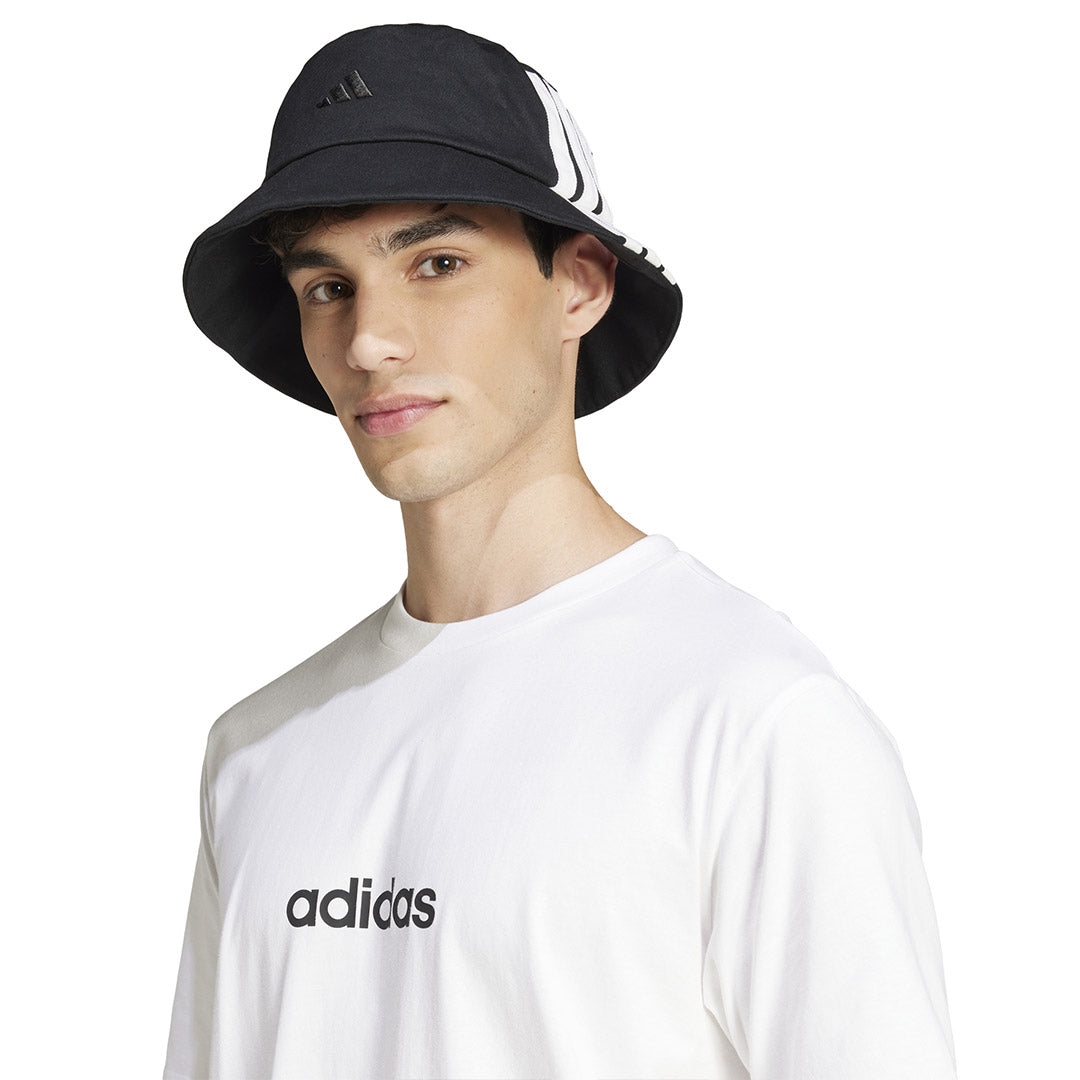 adidas Men's Essentials Linear Single Jersey T-Shirt  White Size M