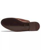 Carlos by Carlos Santana Men's Apollo Bit Slides Shoes  Tan Smooth Leather Size 12
