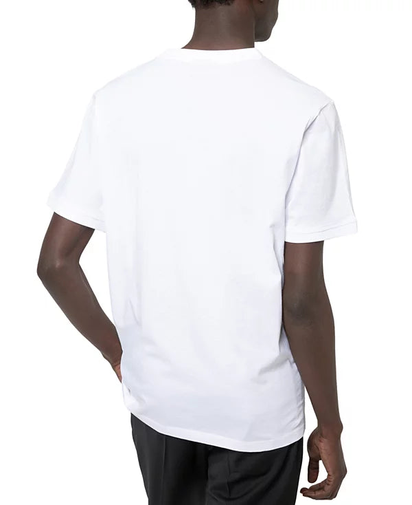 Hugo Boss Men's Logo Patch T-Shirt  White Size S