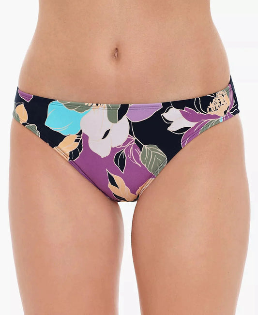 Salt Cove Juniors Midnight Bloom Hipster Bikini Bottoms  Color Black Multi Size S