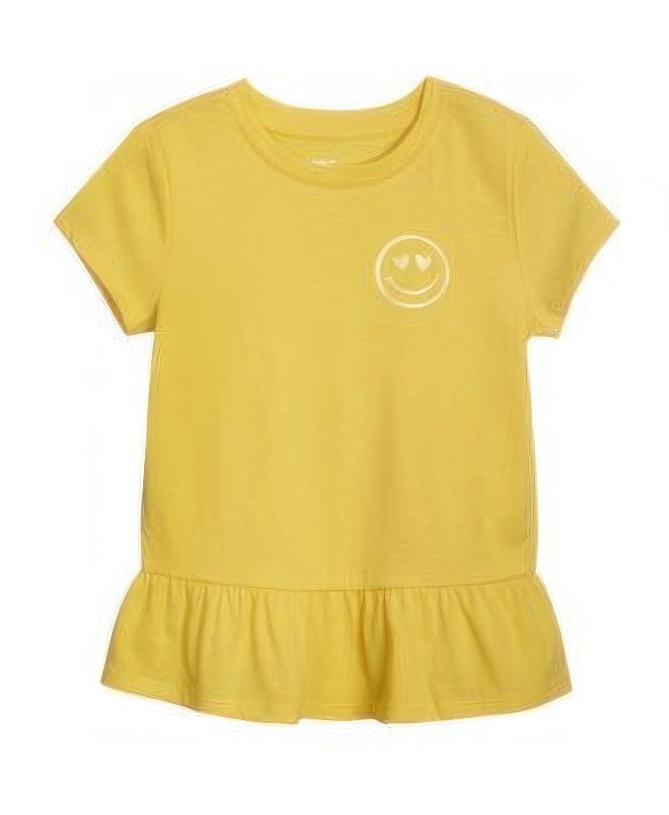 Epic Threads Little Girls Short Sleeves Graphic Print Tee  Color Maize Yellow Size 6